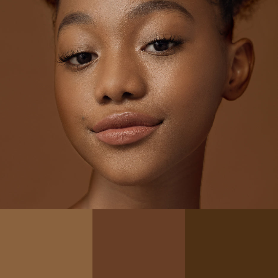 dark brown skin tone