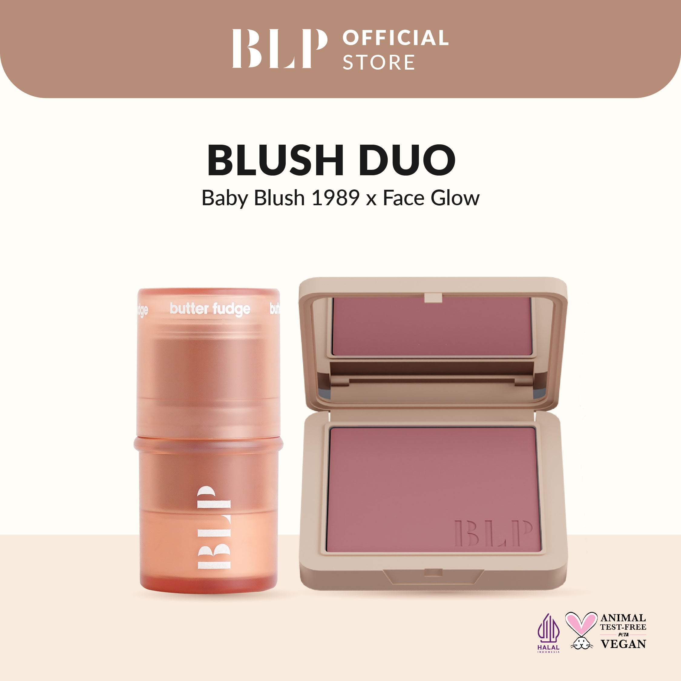 BLUSH DUO - FACE GLOW x BABY BLUSH