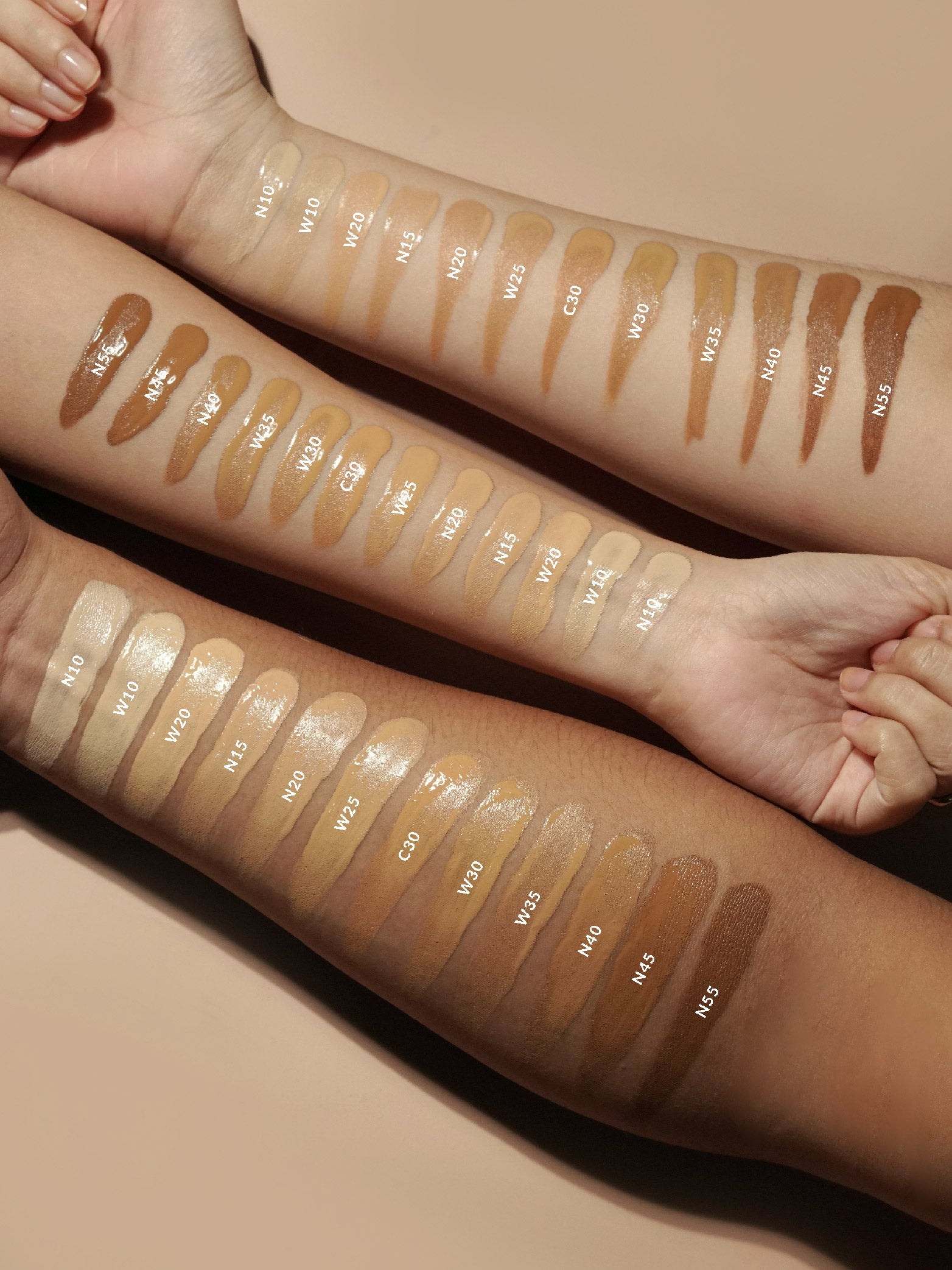 BLP Beauty Face Base Swatches