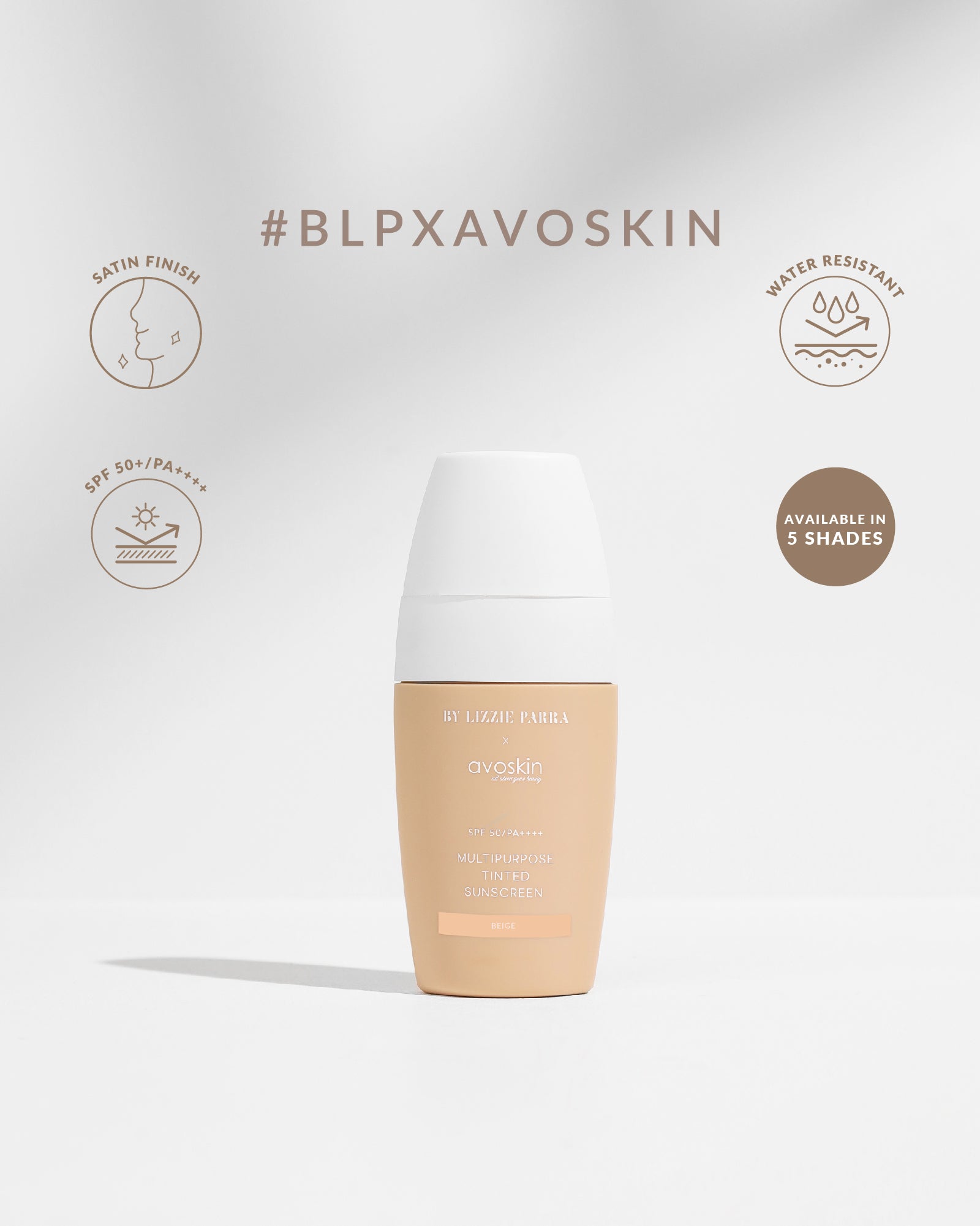 BLP x Avoskin Multipurpose Tinted Sunscreen Beige