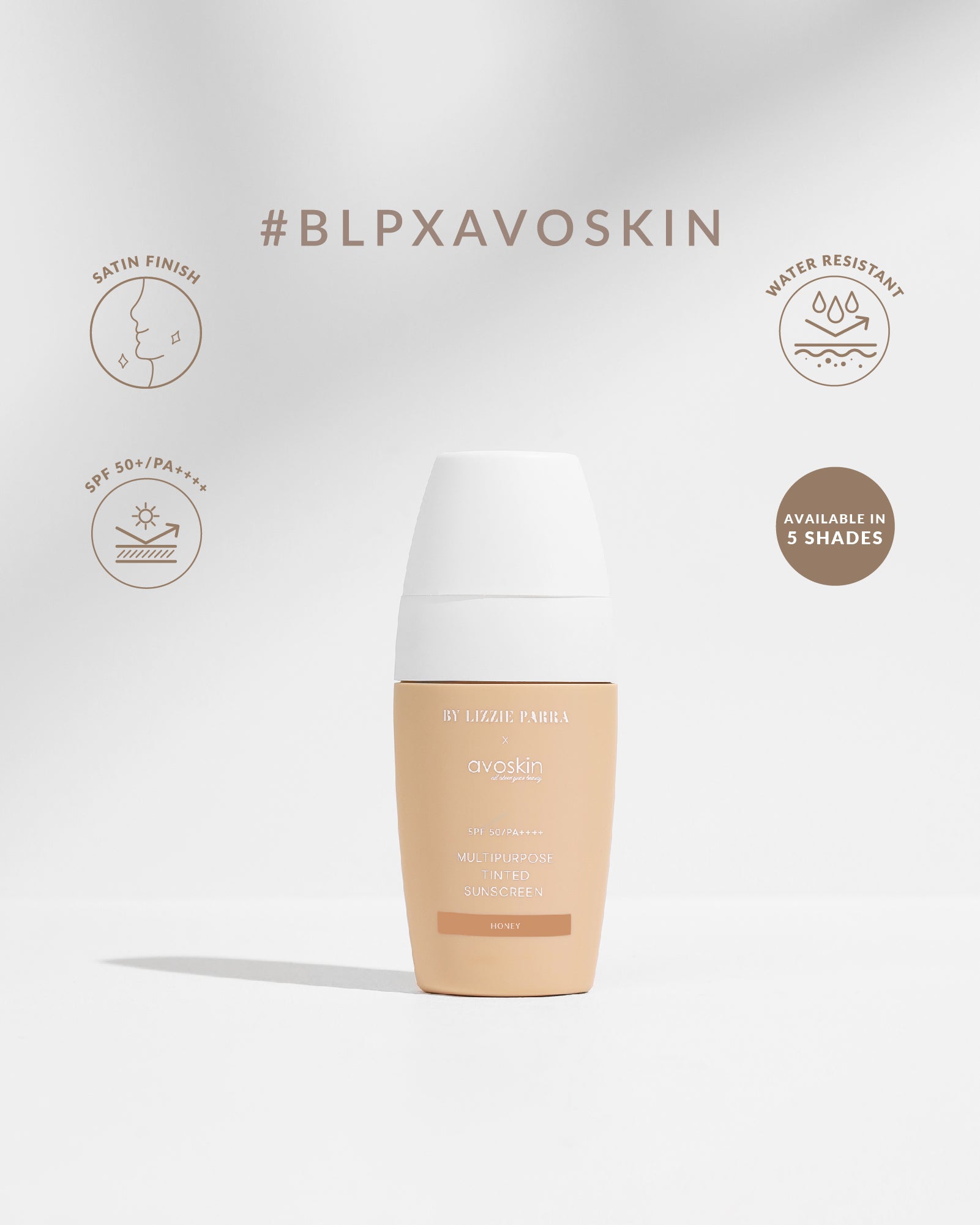 BLP x Avoskin Multipurpose Tinted Sunscreen Honey